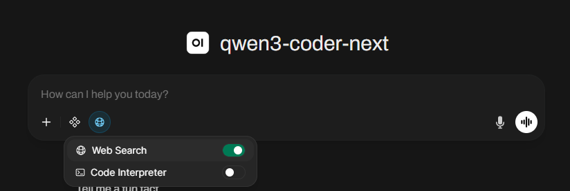 Open-WebUI Search Openwebui-search